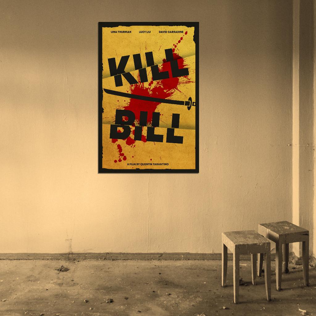 Kill Bill Quentin Tarantino 2003 Art Movie Poster