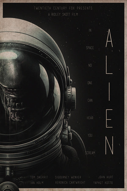 Alien 1979 Art Movie Poster