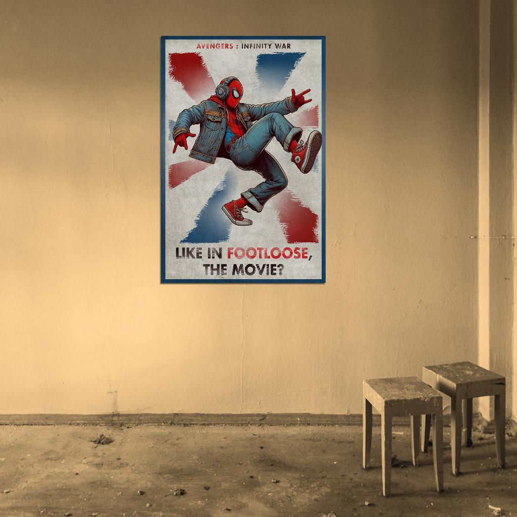 Like in Footloose, The Movie? Spider Man Poster