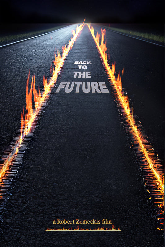 Back to the Future 1985 Movie Poster Robert Zemeckis Grunge Home Decor For Living Room Aesthetic Cool Theater Room Wall Art Fun Movie Merchandise - xonomax