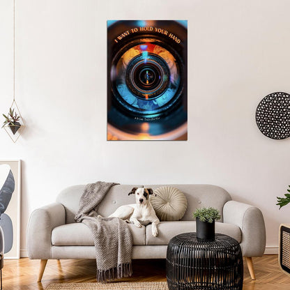 I Want to Hold Your Hand 1978 Movie Poster Robert Zemeckis Retro Musical Vintage Home Decor For Living Room Aesthetic Cool Theater Room Wall Art - xonomax