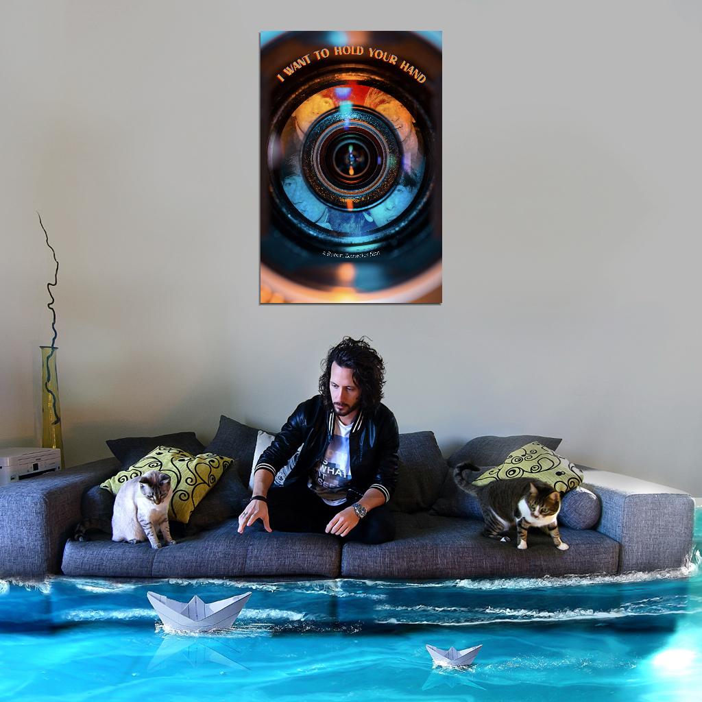 I Want to Hold Your Hand 1978 Movie Poster Robert Zemeckis Retro Musical Vintage Home Decor For Living Room Aesthetic Cool Theater Room Wall Art - xonomax