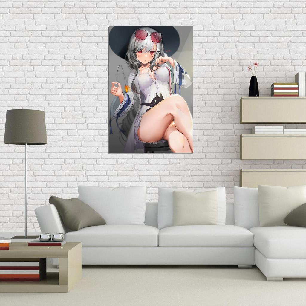 Azur Lane Dunkerque Military Sci-fi Video Game Anime Poster Manga Art