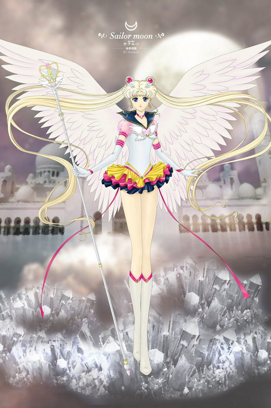 Bishoujo Senshi Sailor Moon Usagi Magical Girl Fantasy Anime Poster Manga Art