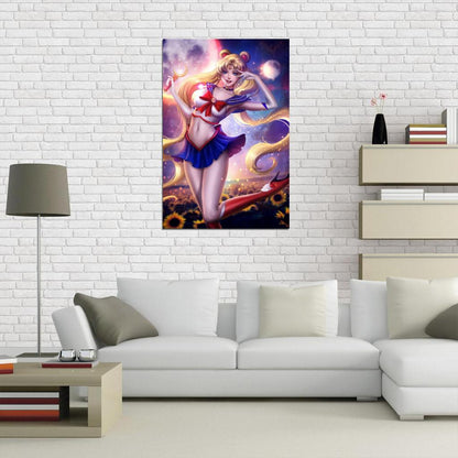 Bishoujo Senshi Sailor Moon Usagi Magical Girl Fantasy Anime Poster Manga Art