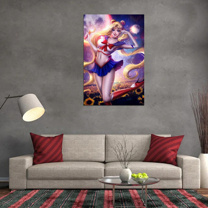 Bishoujo Senshi Sailor Moon Usagi Magical Girl Fantasy Anime Poster Manga Art