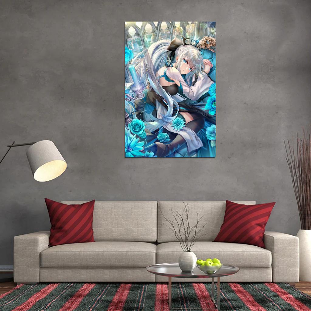 Fate Grand Order Morgan Le Fay Fantasy Action Video Game Anime Poster Manga Art