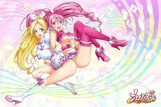 Fresh Pretty Cure! Fresh Precure Houjou Hibiki Minamino Kanade Magical Girl Anime Poster Manga Art Sexy