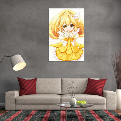 Fresh Pretty Cure! Fresh Precure Kise Yayoi Magical Girl Anime Poster Manga Art