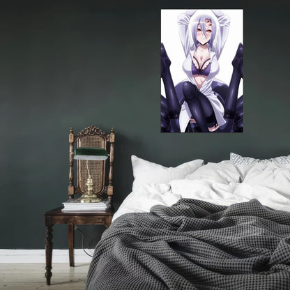 Monster Musume No Iru Nichijou Monster Musume Everyday Life With Monster Girls Rachnera Arachnera Anime Poster Manga Art Sexy