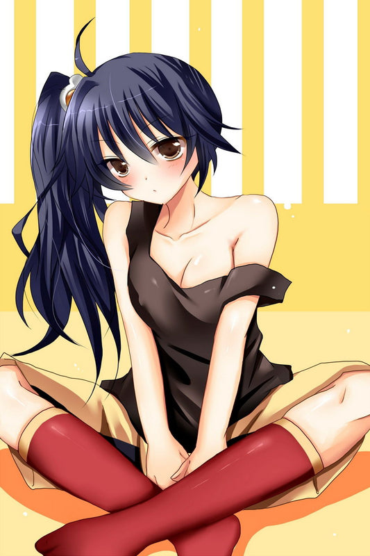 Monogatari Bakemonogatari Nisemonogatari Araragi Karen Series Supernatural Romance Anime Poster Manga Art Sexy