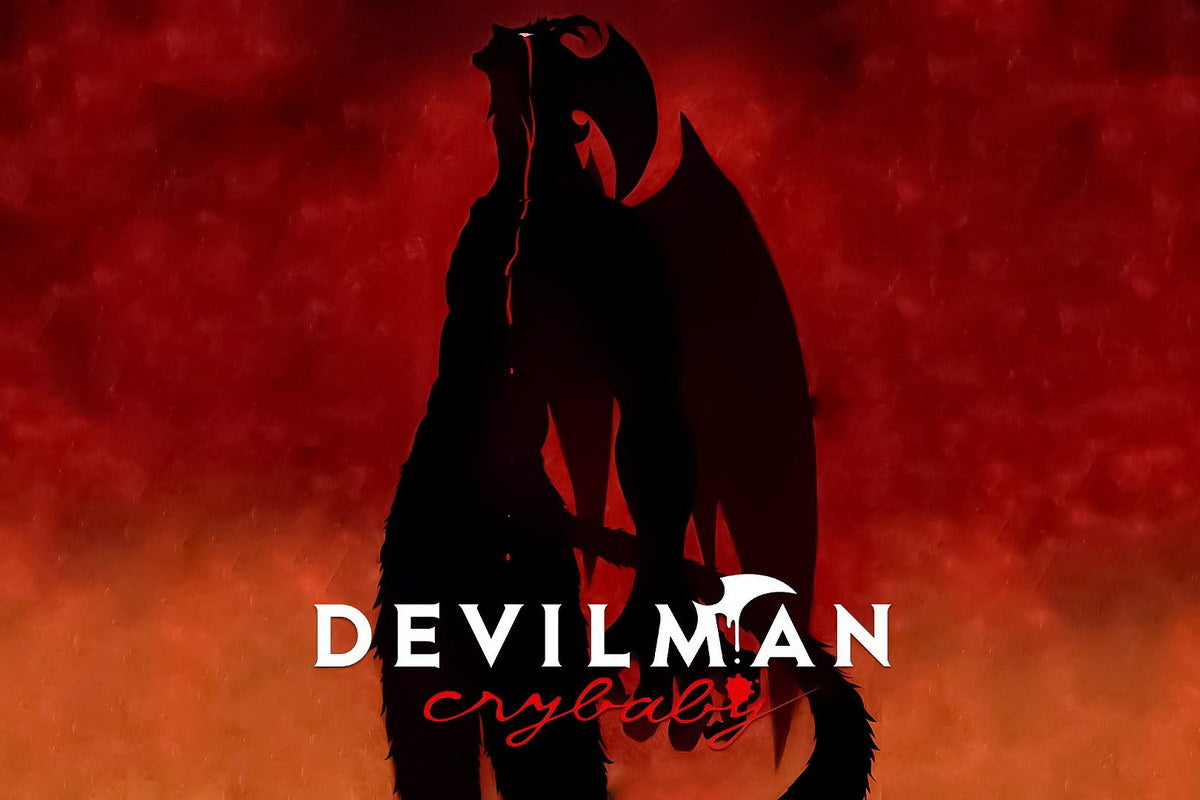 Devilman Crybaby Akira Fudo Ryo Asuka Horror Supernatural Anime Poster Manga Art