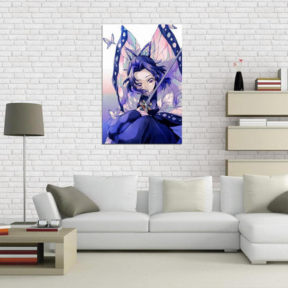 Demon Slayer Kimetsu No Yaiba Tv Series Anime Poster Japanese Action Supernatural Adventure Manga Art