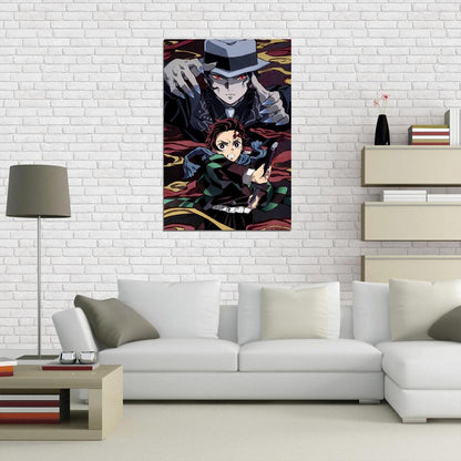 Demon Slayer Kimetsu No Yaiba Tv Series Anime Poster Japanese Action Supernatural Adventure Manga Art