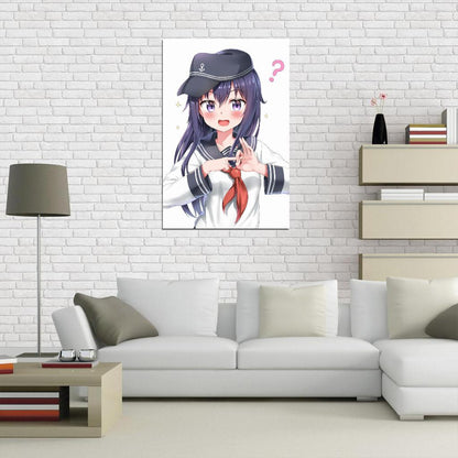 Kantai Collection Kancolle Akatsuki Destroyer Video Game Military Strategy Anime Poster Manga Art