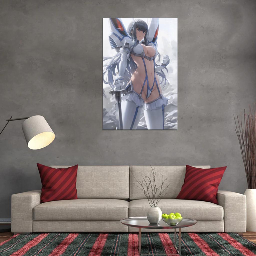 Kill La Kill Junketsu Kiryuuin Satsuki Action Comedy Anime Poster Manga Art Sexy