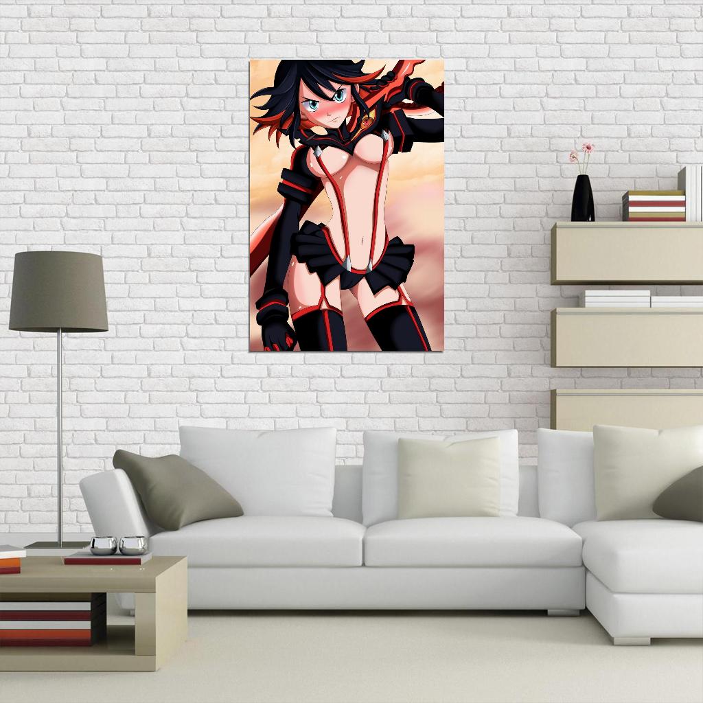 Kill La Kill Ryuko Matoi Kiryuuin Satsuki Action Comedy Anime Poster Manga Art Sexy