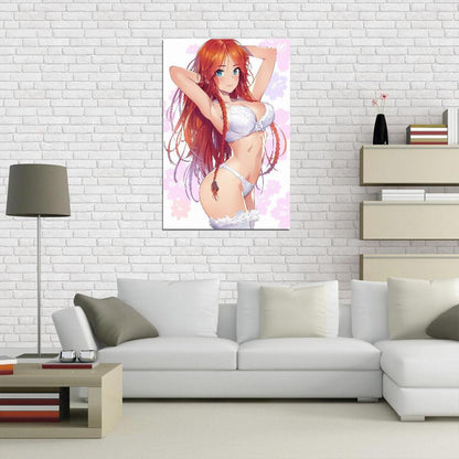 The Touhou Project Hong Meiling Fantasy Video Game Anime Poster Manga Art Sexy