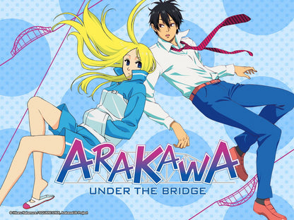 Arakawa Under The Bridge Tv Series Anime Poster Japanese Comedy Romance Manga Art