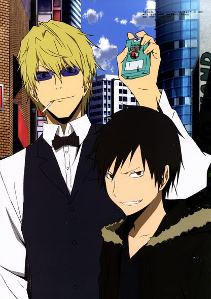 Durarara!! Tv Series Anime Poster Japanese Action Mystery Supernatural Manga Art