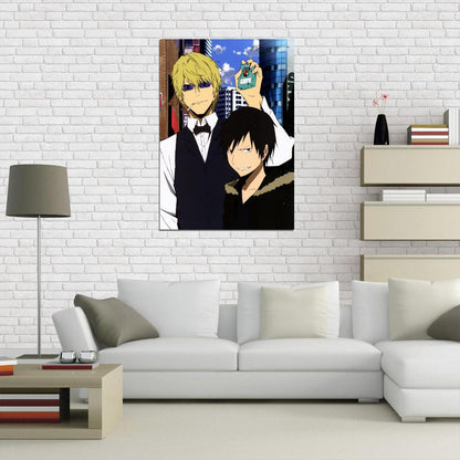 Durarara!! Tv Series Anime Poster Japanese Action Mystery Supernatural Manga Art