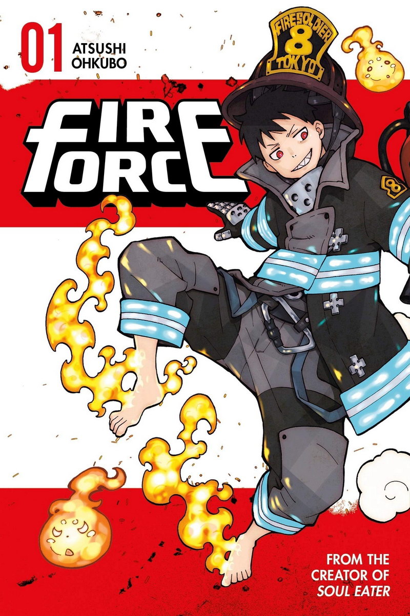 Fire Force Tv Series Anime Poster Japanese Action Supernatural Firefighters Manga Art