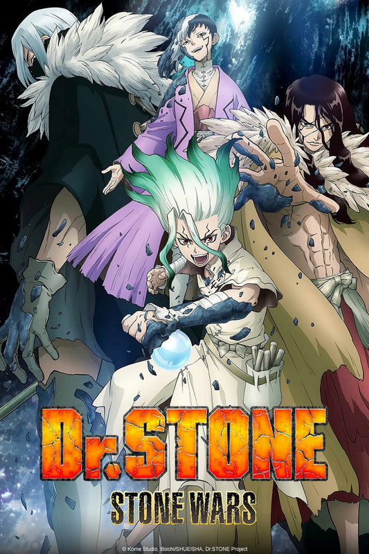 Dr. Stone Anime Poster Japanese Sci-fi Adventure Manga Art