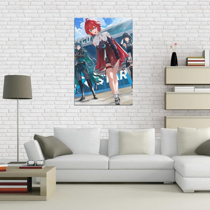 Wuthering Waves Danjin Video Game Anime Poster Japanese Fantasy Adventure Manga Art