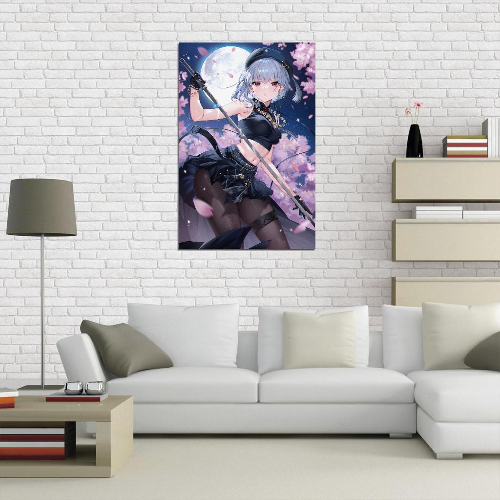 Wuthering Waves Sanhua Video Game Anime Poster Chinese Fantasy Adventure Manga Art