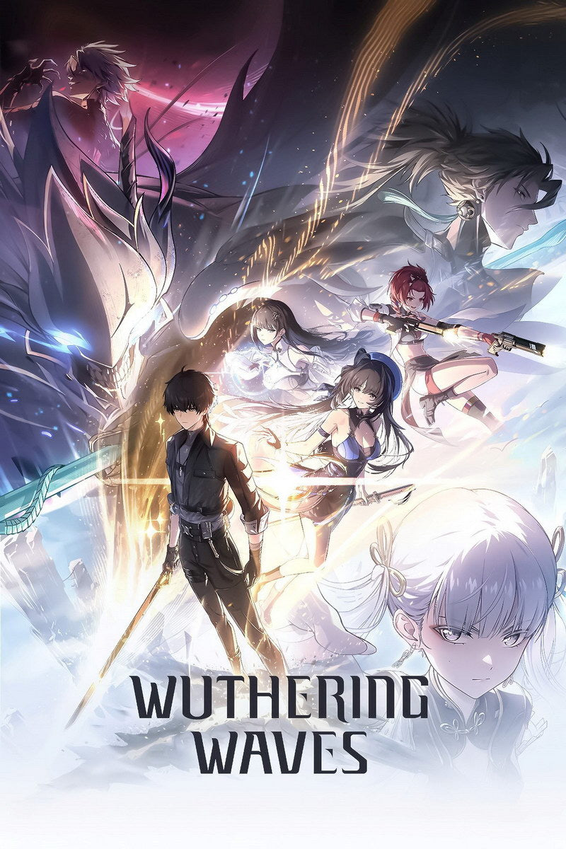 Wuthering Waves Video Game Anime Poster Japanese Fantasy Adventure Manga Art