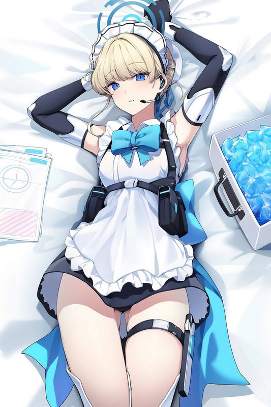 Asuma Toki Blue Archive Game Poster Japanese School Girl Cute Blonde Sexy Anime Poster Manga Art