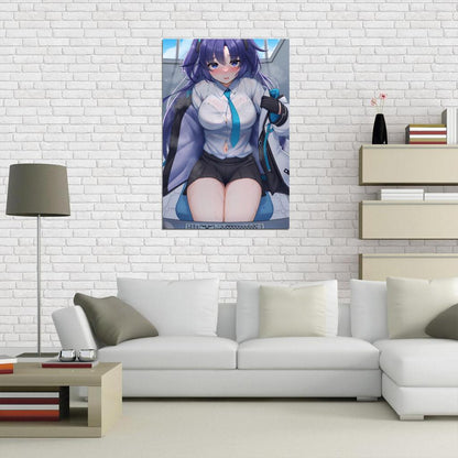 Hayase Yuuka Blue Archive Video Game Anime Poster Japanese School Girl Cute Sexy Manga Art