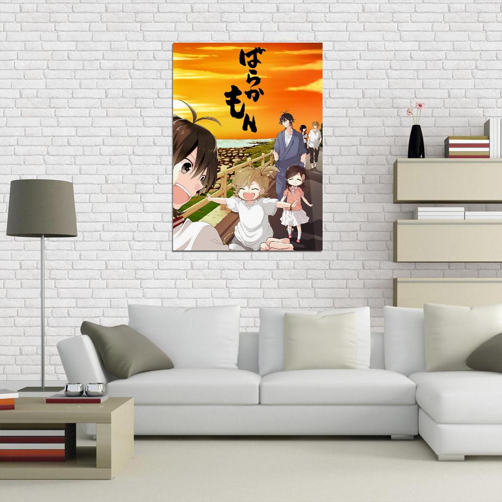 Barakamon Tv Series Anime Poster Japanese Comedy Cutecore Manga Art