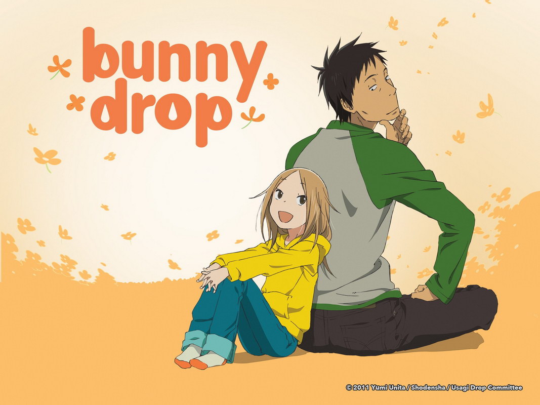 Bunny Drop Tv Series Anime Poster Japanese Cutecore Room Decor Kawaii Aesthetic Manga Art