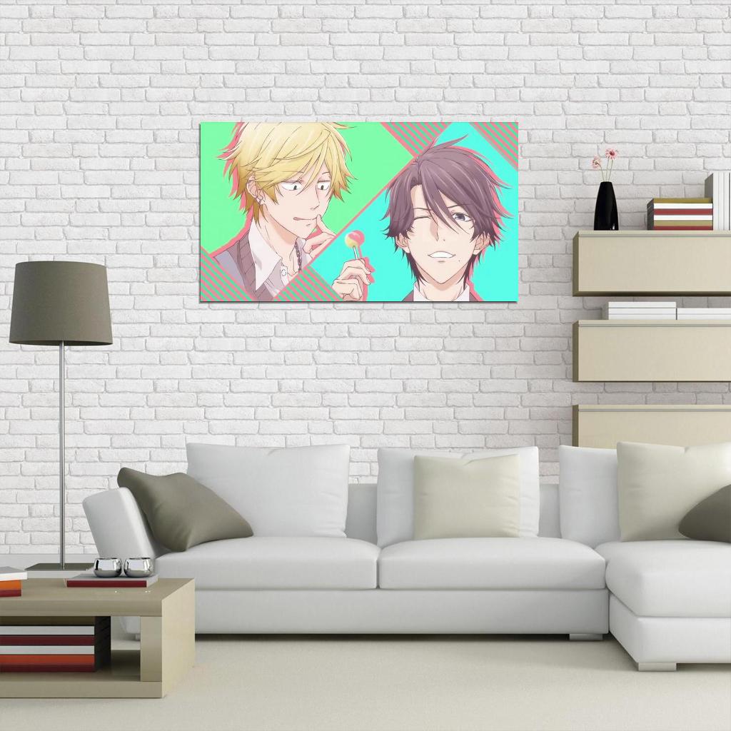 Hitorijime My Hero Anime Poster Yaoi Gay Boys Love Romance Manga Art