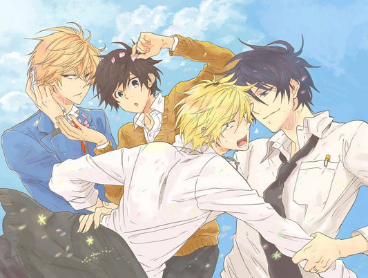 Hitorijime My Hero Anime Poster Yaoi Gay Boys Love Romance Manga Art