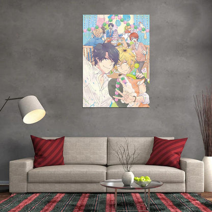 Hitorijime My Hero Anime Poster Yaoi Gay Boys Love Romance Manga Art