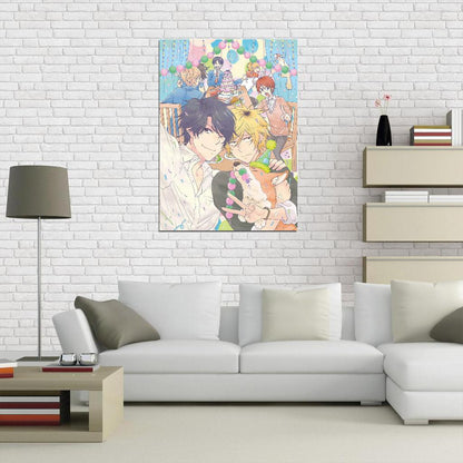 Hitorijime My Hero Anime Poster Yaoi Gay Boys Love Romance Manga Art