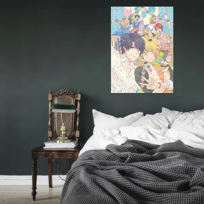 Hitorijime My Hero Anime Poster Yaoi Gay Boys Love Romance Manga Art