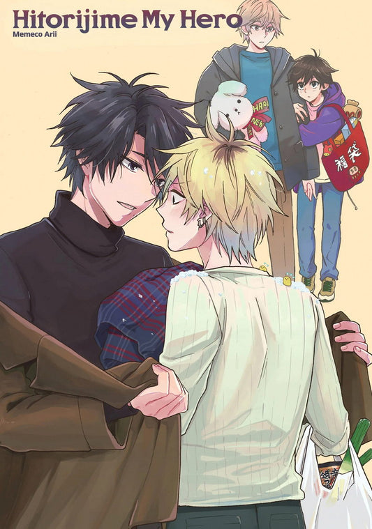 Hitorijime My Hero Anime Poster Yaoi Gay Boys Love Romance Manga Art