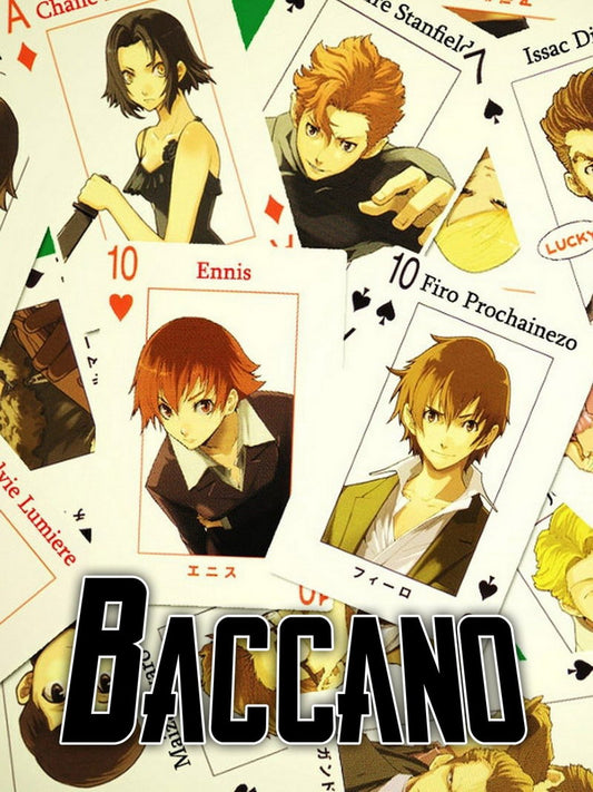 Baccano! Tv Series Anime Poster Japanese Action Mystery Supernatural Manga Art