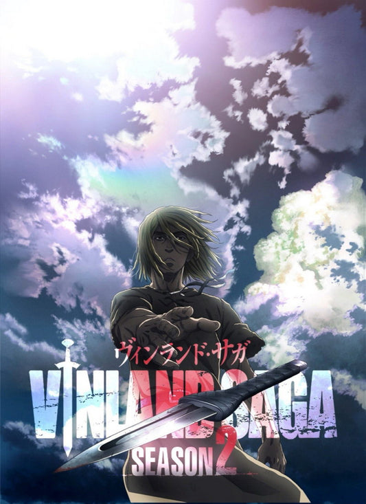 Vinland Saga Tv Series Season 2 Anime Poster Japanese Historical Vikings Manga Art