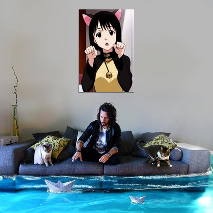 Welcome To The Nhk Tv Series Anime Poster Misaki Nakahara Cutecore Room Decor Kawaii Aesthetic Manga Art