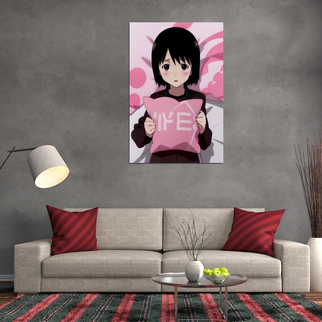 Welcome To The Nhk Tv Series Anime Poster Misaki Nakahara Cutecore Room Decor Kawaii Aesthetic Manga Art