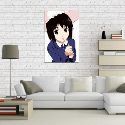 Welcome To The Nhk Tv Series Anime Poster Misaki Nakahara Manga Art