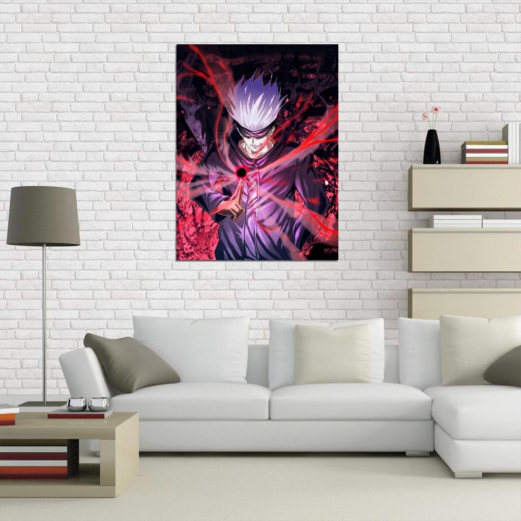 Jujutsu Kaisen Tv Series Anime Poster Japanese Action Supernatural School Manga Art