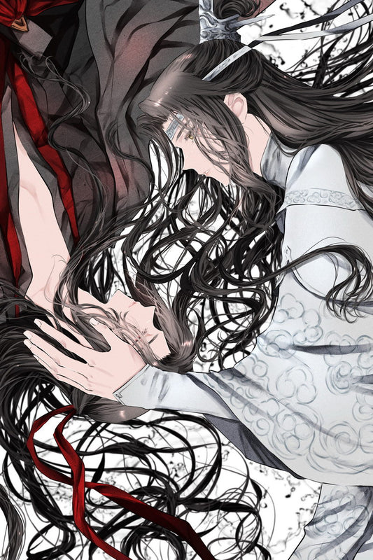 Mo Dao Zu Shi Grandmaster Of Demonic Cultivation Wei Wuxian Lan Wangji Fantasy Boys Love Anime Poster Manga Art