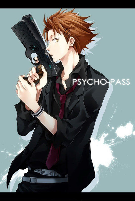 Psycho-pass Shuusei Kagari Sci-fi Cyberpunk Anime Poster Manga Art