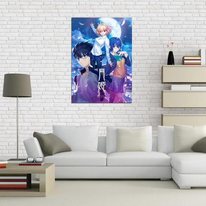 Tsukihime Lunar Legend Anime Poster Japanese Supernatural Fantasy Romance Manga Art