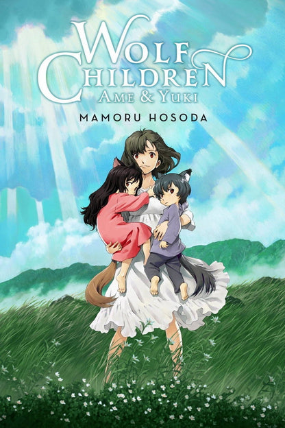 Wolf Children Movie Anime Poster Japanese Fantasy Manga Style Manga Art